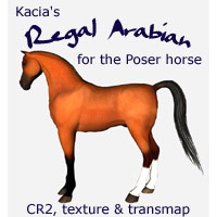 Regal Arabian Poser Horse Morphs