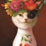 calicocatvase